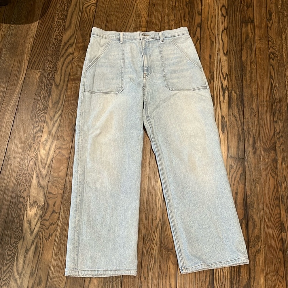 EUC Reformation Rochelle Utility Jean size 30 - Montevideo Wash